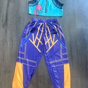 K Pop Demon Hunters Costume Zoey Two-Piece Set